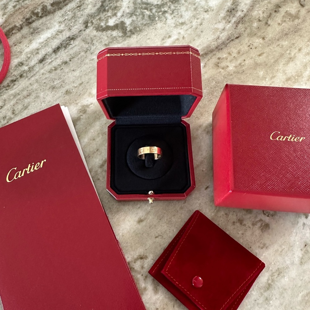 Cartier Love Ring Size 57